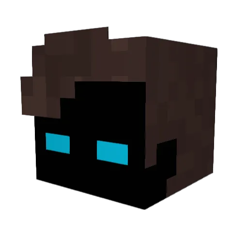 Nytro_GG Minecraft avatar head, 3D render