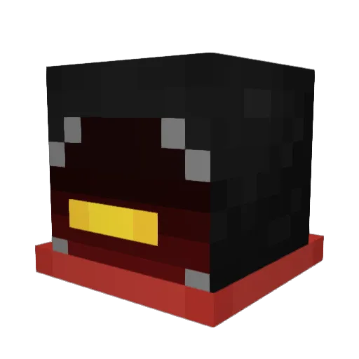 Nyxified_ Minecraft avatar head, 3D render