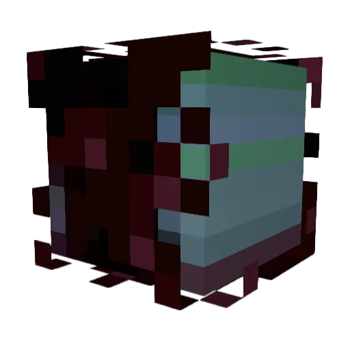 NyxoMC Minecraft avatar head, 3D render