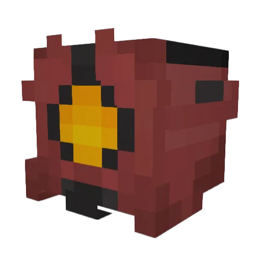 Nyxwth Minecraft avatar head, 3D render