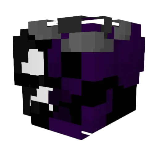 Nzoo_952 Minecraft avatar head, 3D render