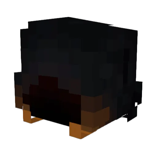 O2O3 Minecraft avatar head, 3D render