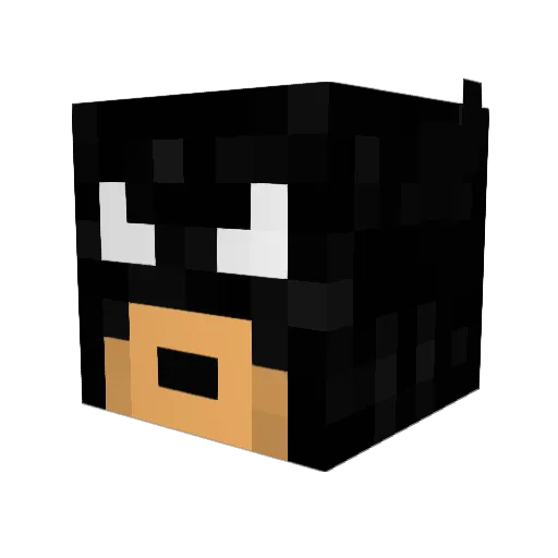 OASIS888 Minecraft avatar head, 3D render
