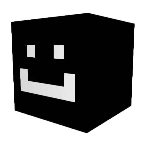 OBBunicorn Minecraft avatar head, 3D render
