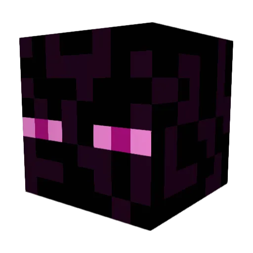 OBLXQUY Minecraft avatar head, 3D render