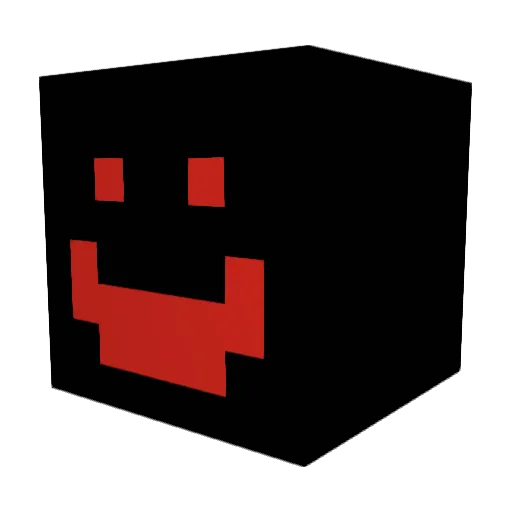 OBSCERION Minecraft avatar head, 3D render