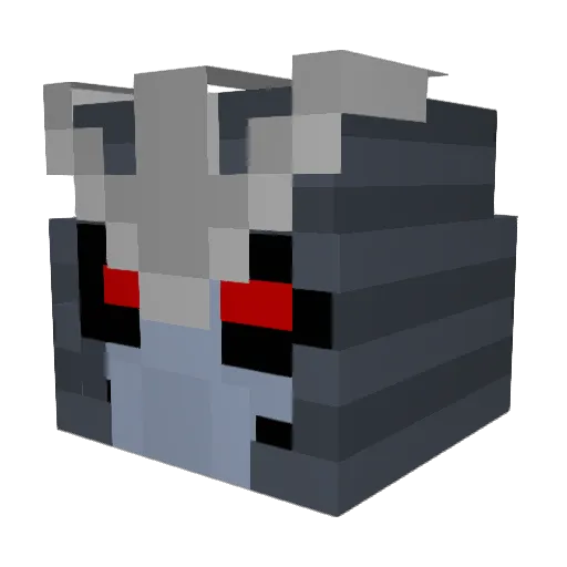 OBevergreen Minecraft avatar head, 3D render