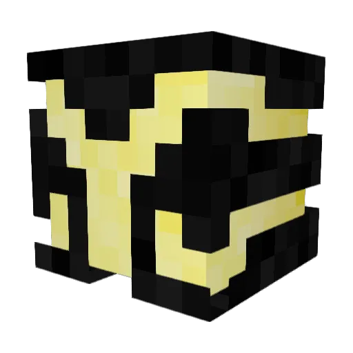 OCE_AQUAA Minecraft avatar head, 3D render