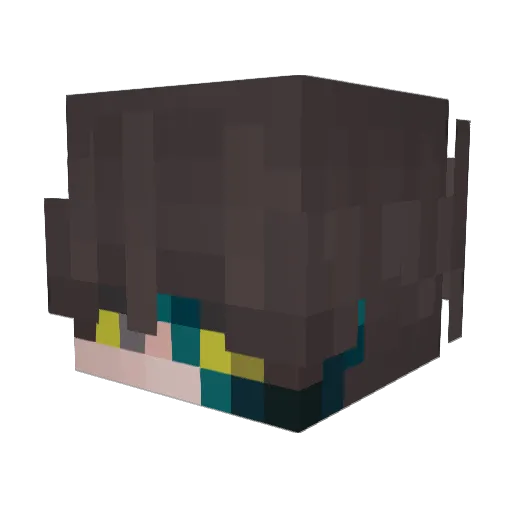 OCHP0CHMAK Minecraft avatar head, 3D render