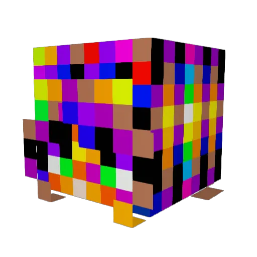 OCowBoyCoolO Minecraft avatar head, 3D render