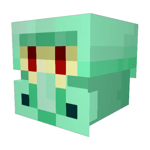 OCraft2 Minecraft avatar head, 3D render
