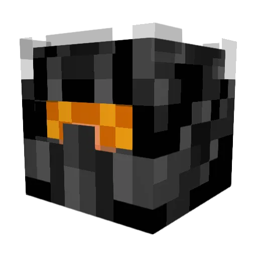 OD1N_30 Minecraft avatar head, 3D render