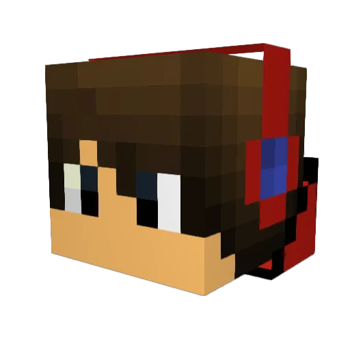 ODSTIKSY Minecraft avatar head, 3D render