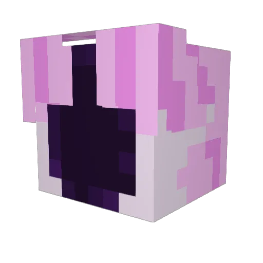 OD_Kii Minecraft avatar head, 3D render