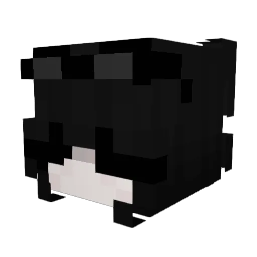 OFFLIST Minecraft avatar head, 3D render