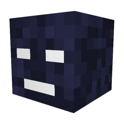OG1333 Minecraft avatar head, 3D render