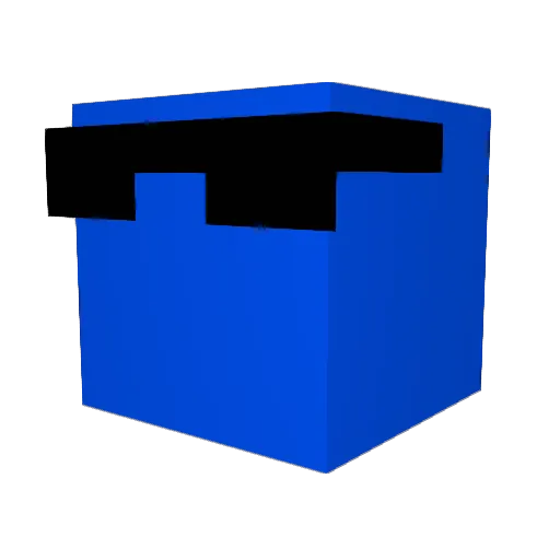 OG3dwardo Minecraft avatar head, 3D render