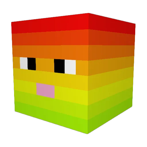 OGACCOUNTSLEGIT Minecraft avatar head, 3D render