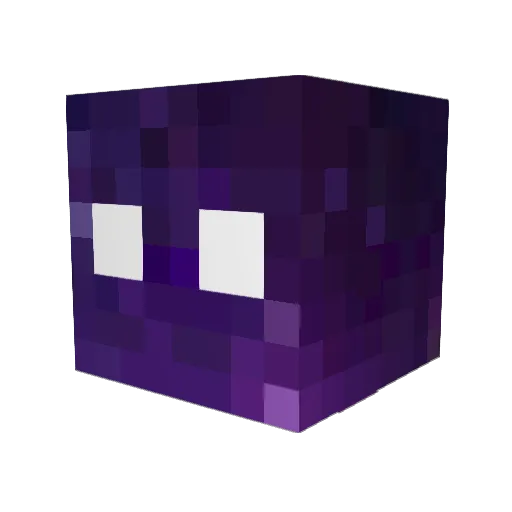 OGACID Minecraft avatar head, 3D render