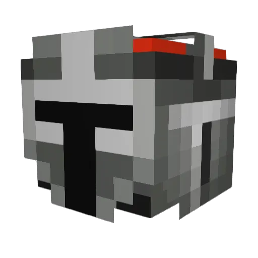 OGBeanie Minecraft avatar head, 3D render