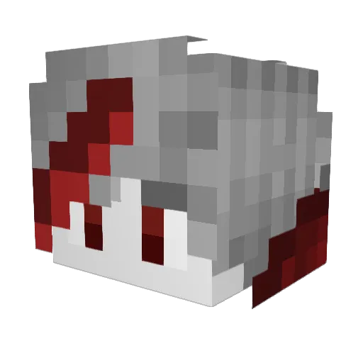 OGLoftyyy Minecraft avatar head, 3D render