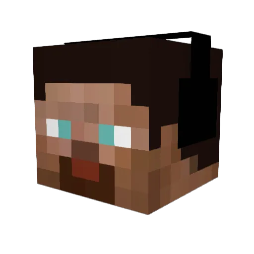 OGMaxxis Minecraft avatar head, 3D render