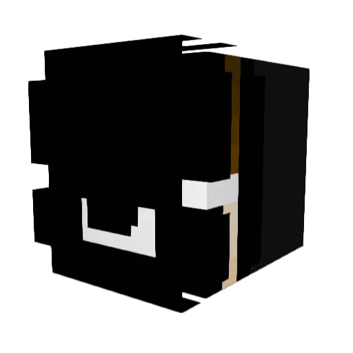OGMrdottttdocky Minecraft avatar head, 3D render