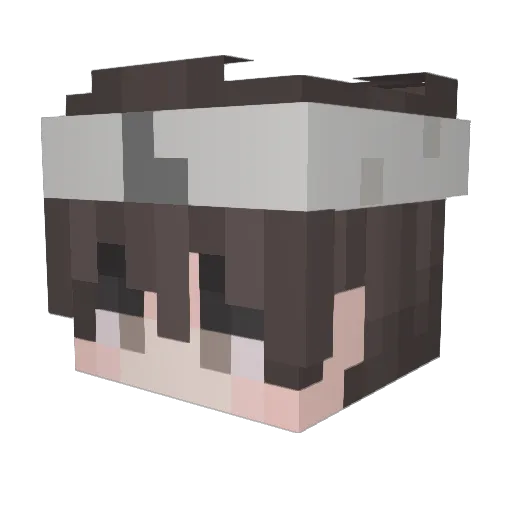 OGO_AlexxNoob Minecraft avatar head, 3D render