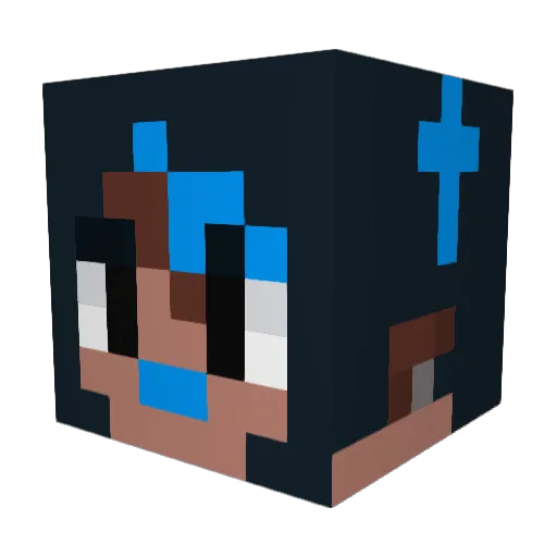 OGPeanutMango Minecraft avatar head, 3D render