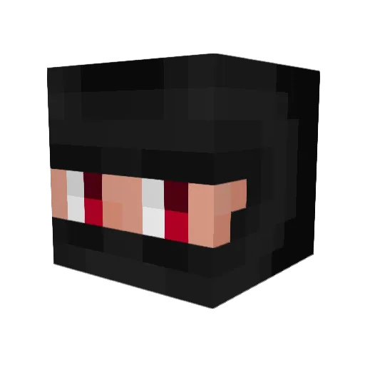 OGS3 Minecraft avatar head, 3D render