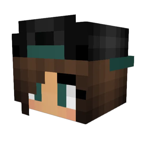 OGSavaqe Minecraft avatar head, 3D render