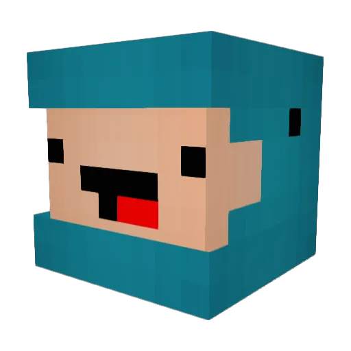 OGSuprem4cy Minecraft avatar head, 3D render