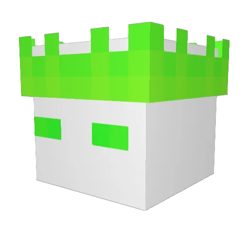 OGUZKKAYA Minecraft avatar head, 3D render
