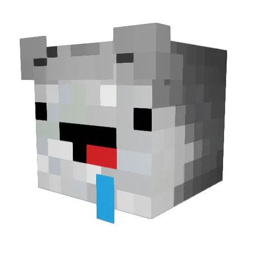 OG_Chilly Minecraft avatar head, 3D render