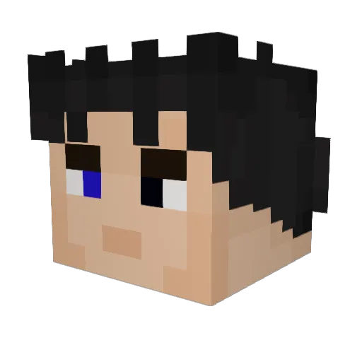 OG_Crousti Minecraft avatar head, 3D render