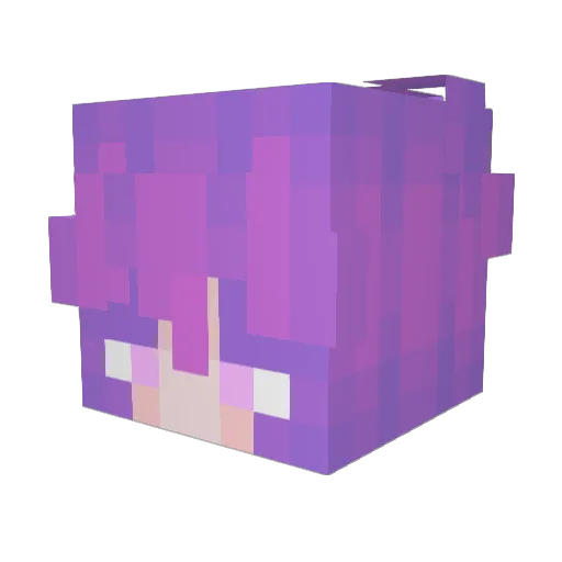 OG_Gamer_Girl Minecraft avatar head, 3D render