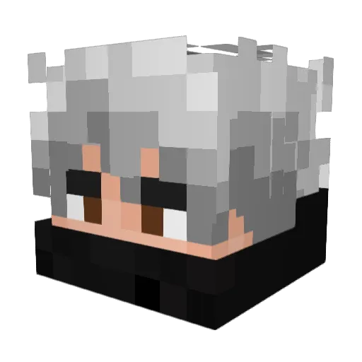 OG_Uzok14 Minecraft avatar head, 3D render