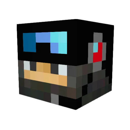 OG__ Minecraft avatar head, 3D render