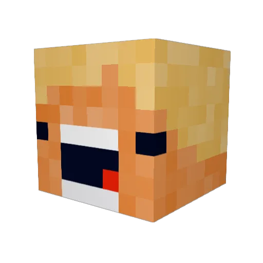 OGeremias Minecraft avatar head, 3D render