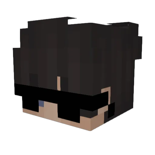 OGnelly Minecraft avatar head, 3D render