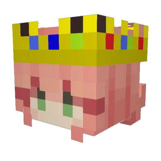 OGren948 Minecraft avatar head, 3D render