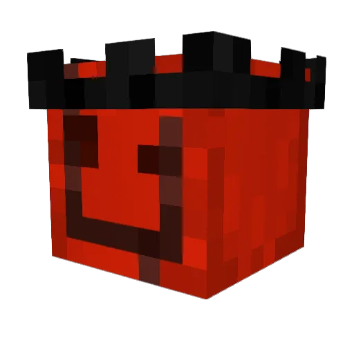 OGsans Minecraft avatar head, 3D render