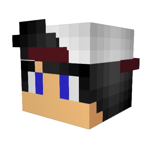 OGxKingZz Minecraft avatar head, 3D render