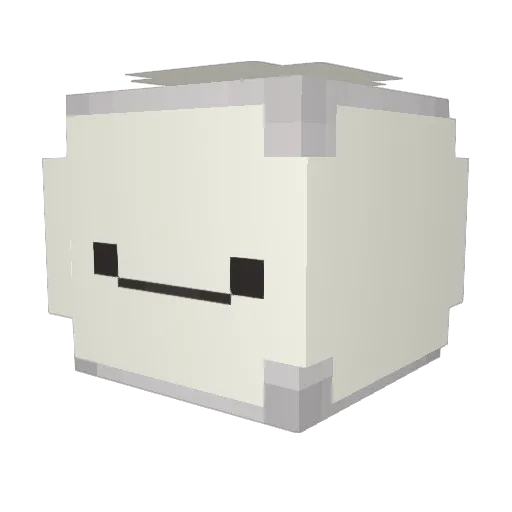 OGzz Minecraft avatar head, 3D render