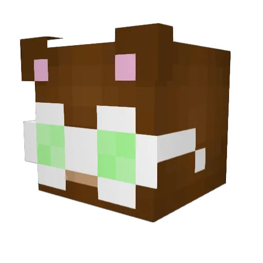 OHHHHHHH Minecraft avatar head, 3D render