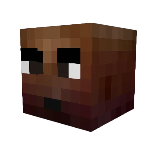 OKCMage_101 Minecraft avatar head, 3D render