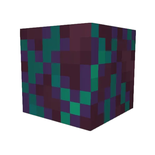 OKSand Minecraft avatar head, 3D render