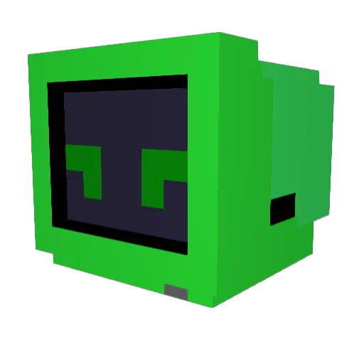 OK_Vadim1 Minecraft avatar head, 3D render