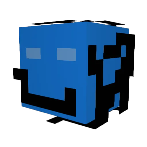 OLDFIVESOLAS Minecraft avatar head, 3D render