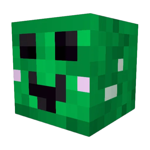 OLDMAN_KR Minecraft avatar head, 3D render